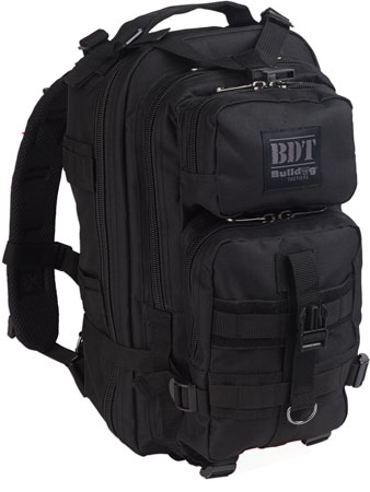 BULLDOG COMPACT BACKPACK BLACK W/ MOLLE - for sale