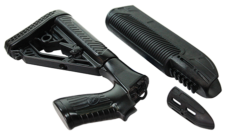 ADAPTIVE TACTICAL FOREARM/STK MBERG 500/590/88 12GA BLACK - for sale