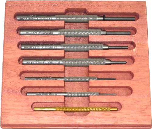 LYMAN GUNSMITH PUNCH SET 7 PUNCHES - for sale