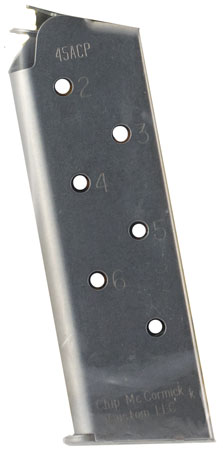 MAG CMC PROD MG 7RD 45ACP OFFICER SS - for sale