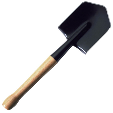COLD STEEL 19.68" SPECIAL FORCES SHOVEL 25.7OZ. WOOD HND - for sale