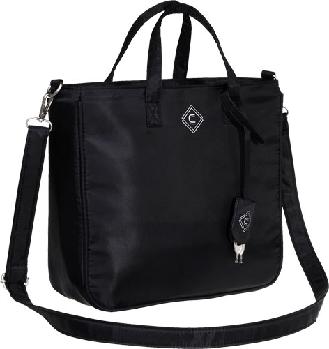 ALLEN GIRLS W/ GUNS CONCEAL CARRY PURSE ADV CROSS BODY BL< - for sale