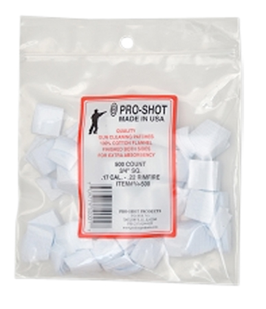 PRO-SHOT PATCH .17/.22 RIMFIRE 500CT - for sale