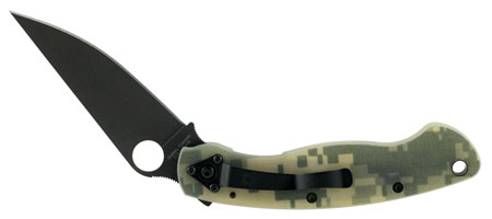 SPYDERCO MILITARY MODEL G-10 CAMO - for sale