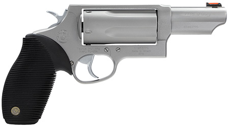 TAURUS JUDGE 45LC/410 3" 3" FS 5-SHOT STAINLESS RUBBER - for sale