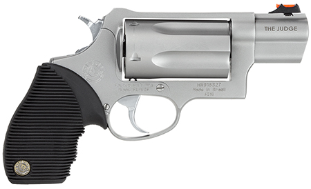 TAURUS JUDGE PUBLIC DEFENDER 45LC/410 2.5" 2.5" FS SS BLK - for sale