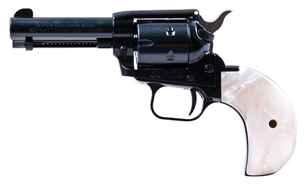 HERITAGE 22LR/22WMR COMBO 3.5" BLUED W/WHITE BIRDSHEAD GRIPS - for sale