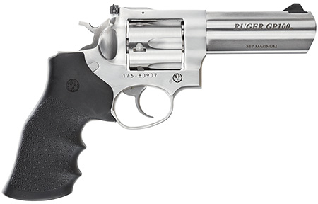 RUGER GP100 357MAG 4.2" AS STAINLESS HOGUE MONOGRIP - for sale