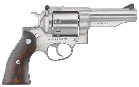 RUGER REDHAWK 357MAG 4.20" AS STAINLESS WOOD 8-SHOT - for sale