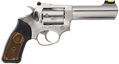 RUGER SP101 357 MAGNUM 4.20" ADJ. STAINLESS RUBBER - for sale