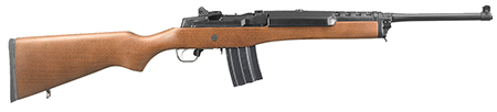 RUGER MINI-14 RANCH 5.56MM 20-SHOT BLUED HARDWOOD - for sale