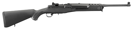 RUGER MINI-14 RANCH 5.56MM BLUED BLACK SYN W/5RND MAG. - for sale