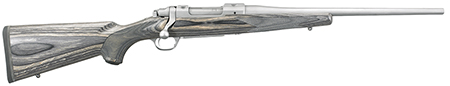 RUGER M77 HAWKEYE COMPACT 7MM-08 MATTE S/S BLACKLAMINATE - for sale