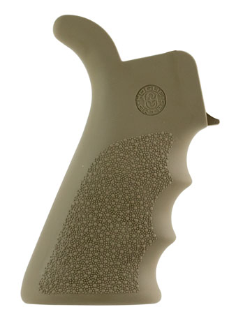 HOGUE AR-15 BEAVERTAIL GRIP W/FINGER GROOVES FDE - for sale