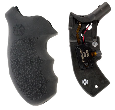 HOGUE LE LASER GRIP S&W J FRAME ROUND BUTT BLACK - for sale