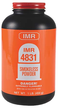 IMR POWDER 4831 1LB CAN 10CAN/CS - for sale