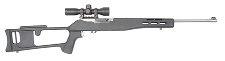ADV. TECH. STOCK RUGER 10/22 STANDARD BARREL BLACK SYN - for sale