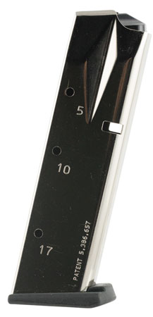 MEC-GAR MAGAZINE S&W 5900 SERIES 9MM 17RD FLUSH NICKEL - for sale