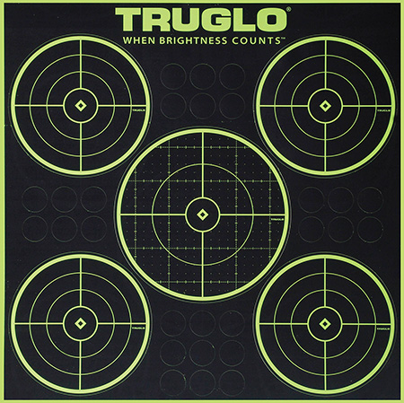 TRUGLO TRU-SEE 5 BULL TGT 12X12 6PK - for sale