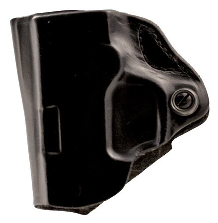 DESANTIS MINI SCABBARD HOLSTER RH OWB LEATHER GLK 19,23,36 BL - for sale