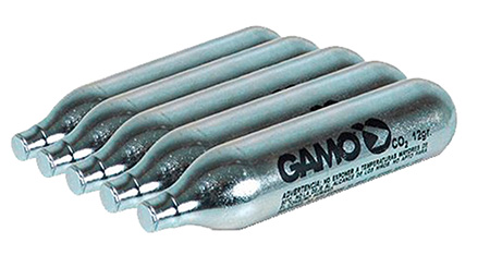 GAMO CO2 CARTRIDGES 12-GRAMS 5-PACK - for sale