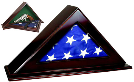 PSP CONCEALMENT PATRIOT FLAG HOLDS LRG HANDGUN & VALUABLES - for sale