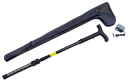 PSP ZAP STUN CANE W/ LED LIGHT ADJ 32-36" 1,000,000 VOLTS - for sale