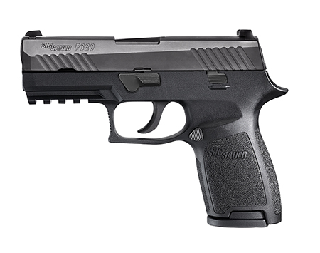 SIG P320 COMPACT 45ACP 3.9" DAO SIGLITE (2)9RD POLY/BLACK - for sale