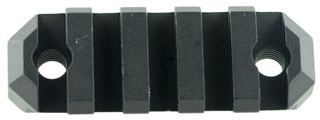 GROVTEC RAIL SECTION STOCK AR 2.2" 5 SLOT ALUMINUM BLACK - for sale