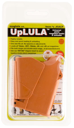MAGLULA LOADER UNIVERSAL PISTOL ORANGE BROWN - for sale