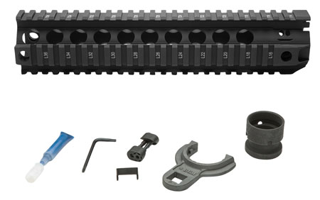 BCM GUNFTR QUAD RAIL 556 10" BLK - for sale
