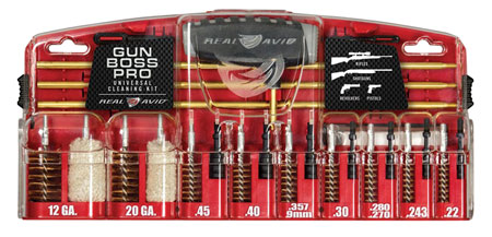 REAL AVID GUN BOSS PRO UNIVERAL CLEANING KIT 26-PC. - for sale