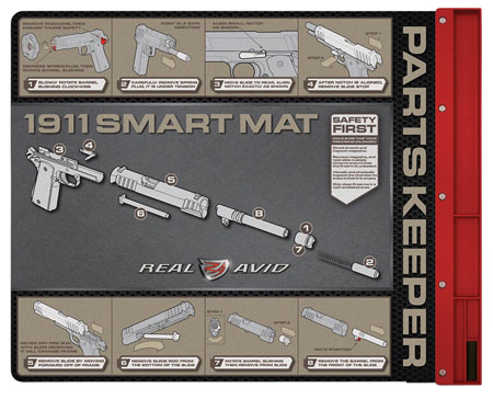 REAL AVID SMART MAT 1911 W/ PARTS KEEPER 19"X16" NEOPRENE - for sale