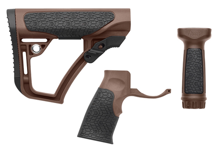DANIEL DEF. AR15 FURNITURE KIT BROWN MIL-SPEC - for sale