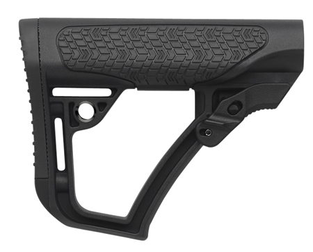 DANIEL DEF. BUTTSTOCK AR-15 BLACK MIL-SPEC - for sale