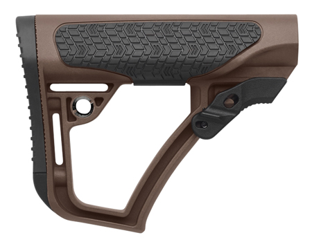 DANIEL DEF. BUTTSTOCK AR-15 BROWN MIL-SPEC - for sale