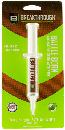 BREAKTHROUGH BATTLE BORN GREASE WITH FTFE 12CC SYRINGE - for sale