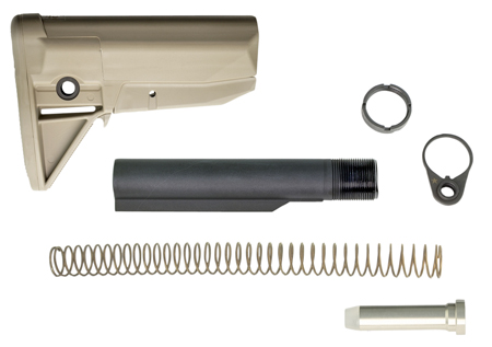 BCM STOCK KIT MOD 0 FDE FITS AR-15 COMPLETE KIT - for sale