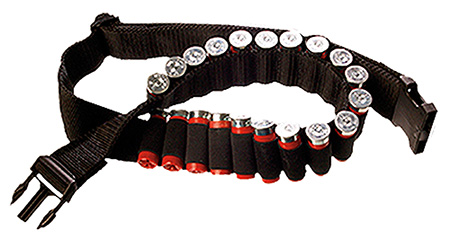 BULLDOG SHOTGUN AMMO BELT HOLDS 20 SHELLS ADJUSTABLE BLK - for sale