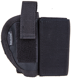 BULLDOG ANKLE HOLSTER RH BLACK MOST REVOLVERS 2"-2 1/2" BBL - for sale