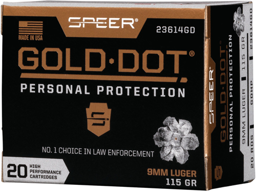 CCI|BLAZER - Gold Dot - 9mm Luger for sale