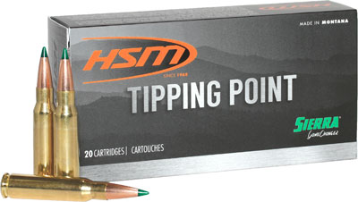 HSM 7MM REM MAG 165GR GAME CHANGER 20RD 20BX/CS !! - for sale