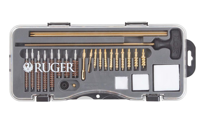 ALLEN RUGER RIFLE/HANDGUN UNIV CLEANING KIT IN MOLDED TOOL BX - for sale