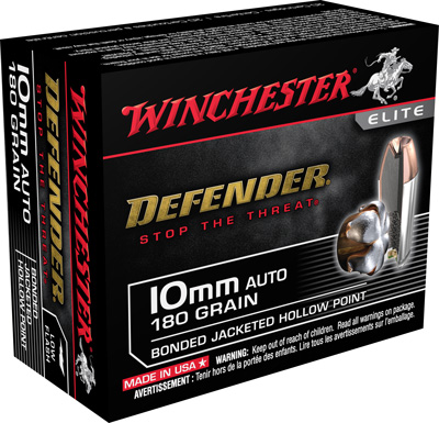 WIN DEFENDER 10MM 180GR BND HP 20B - for sale