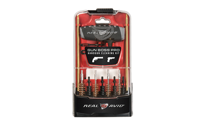 REAL AVID GUN BOSS PRO HANDGUN CLEANING KIT 15-PIECE - for sale