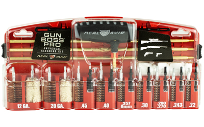 REAL AVID GUN BOSS PRO UNIVERAL CLEANING KIT 26-PC. - for sale