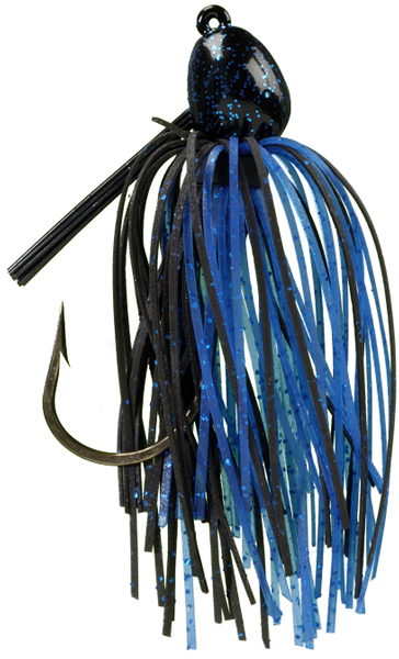 SK BITSY BUG MINI JIG 1/4 BLK/BLUE - for sale