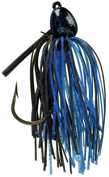 SK BITSY BUG MINI JIG 1/8 BLK/BLU - for sale