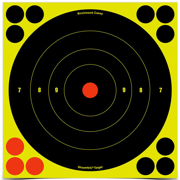 B/C SHT-N-C RND BULLSEYE TGT 30-8" - for sale