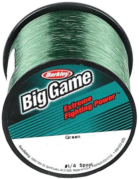 BERK BIG GAME 1/4# GRN 60# 235YDS - for sale